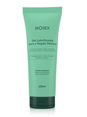 Gel Lubrificante Natural pra Região Pélvica Biosex - 220 ml