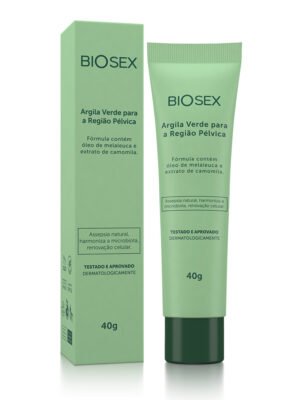 Argila Verde para Região Pélvica Biosex - 40 g