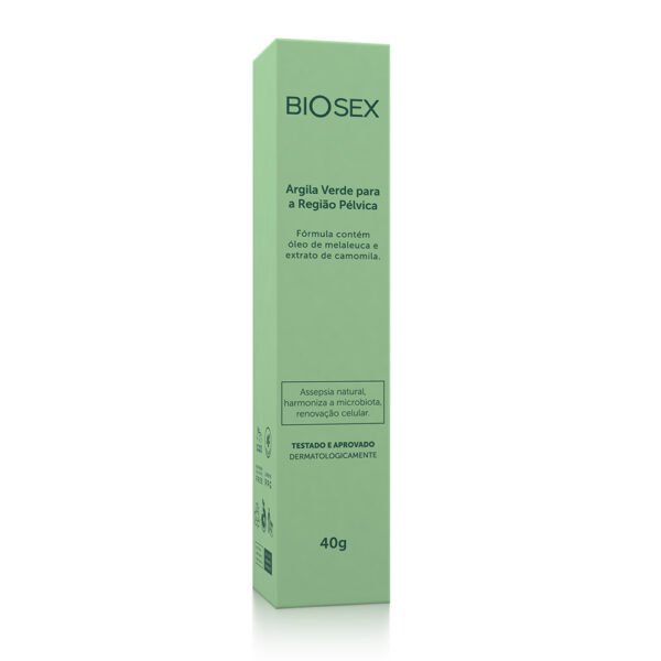 Argila Verde para Região Pélvica Biosex - 40 g