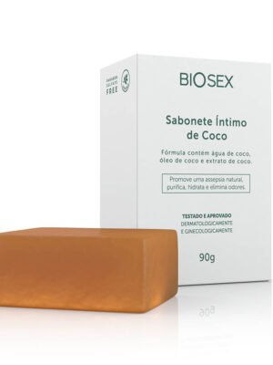 Sabonete Íntimo em Barra Coco Biosex - 90 g