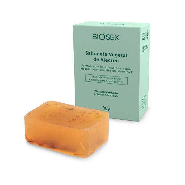Sabonete em Barra Vegetal Alecrim Biosex - 90 g
