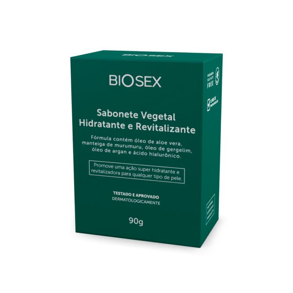 Sabonete em Barra Vegetal Hidratante Biosex - 90 g